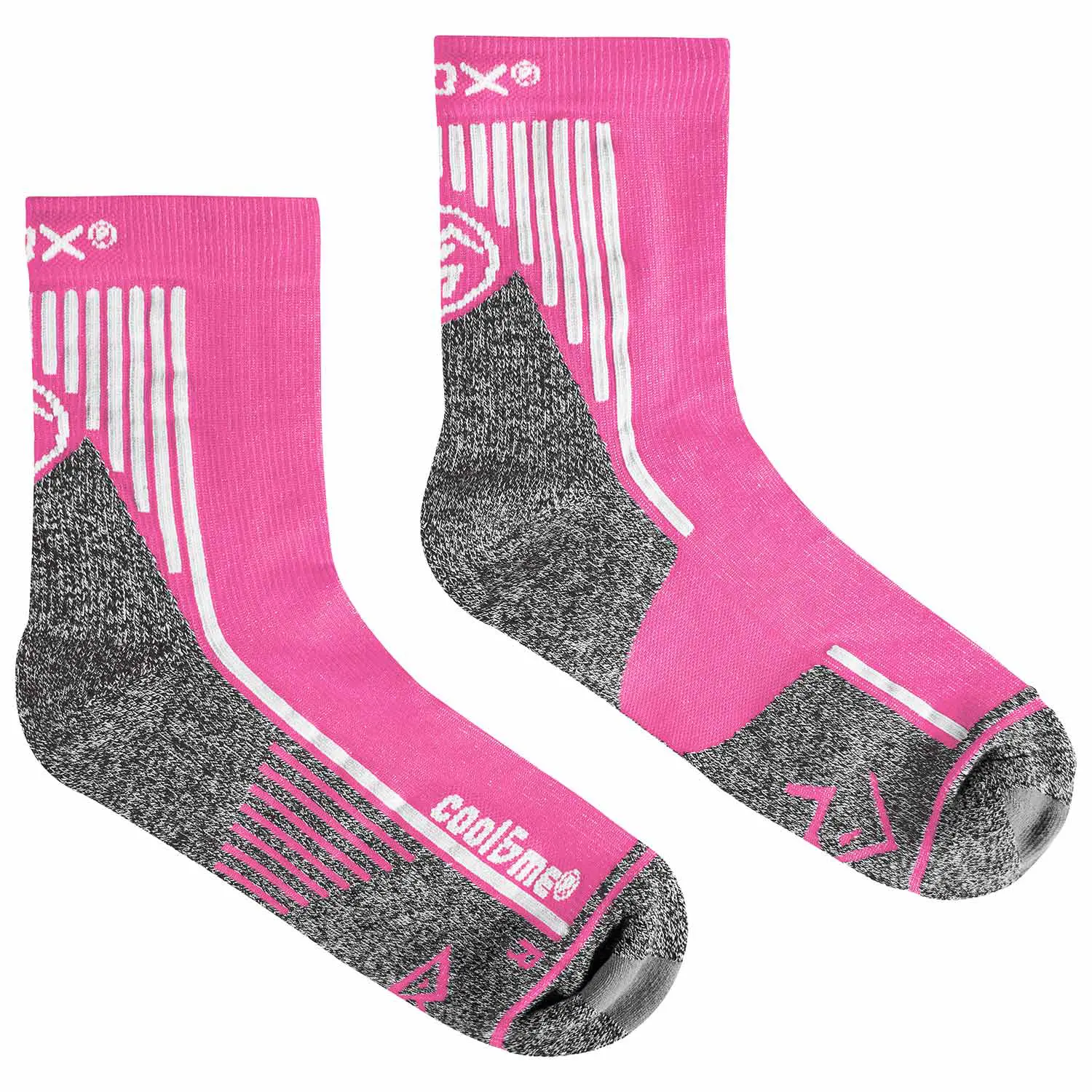Airtox Socks Lyserød/grå