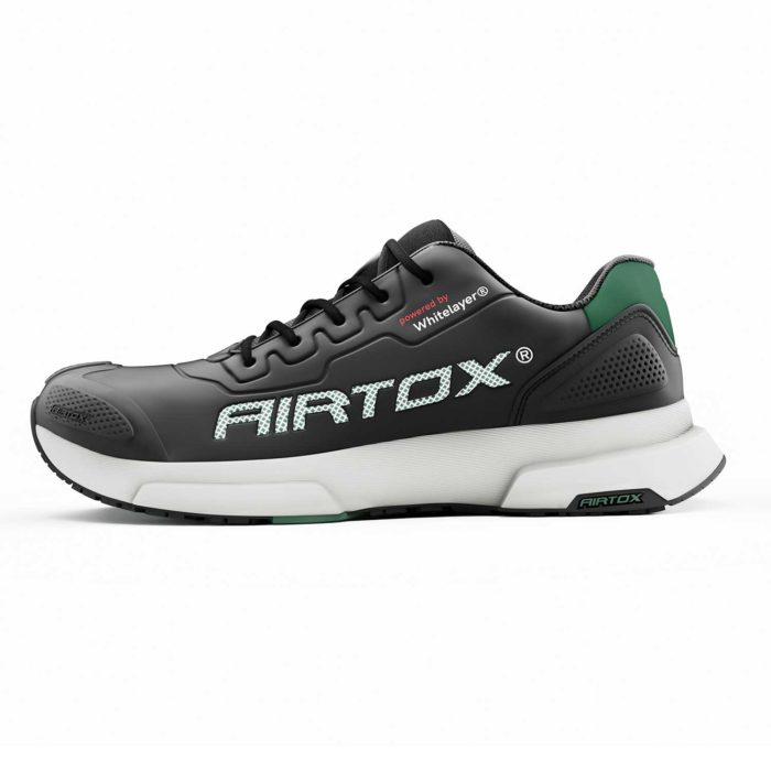 Airtox Safety Shoe FL4 Sort/militærgrønt