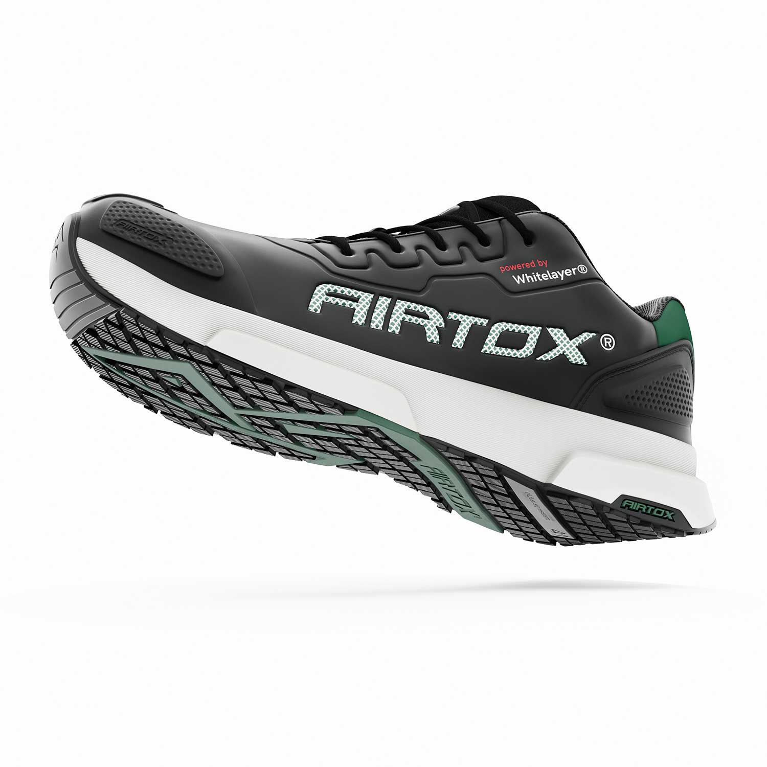 Airtox Safety Shoe FL4 Sort/militærgrønt