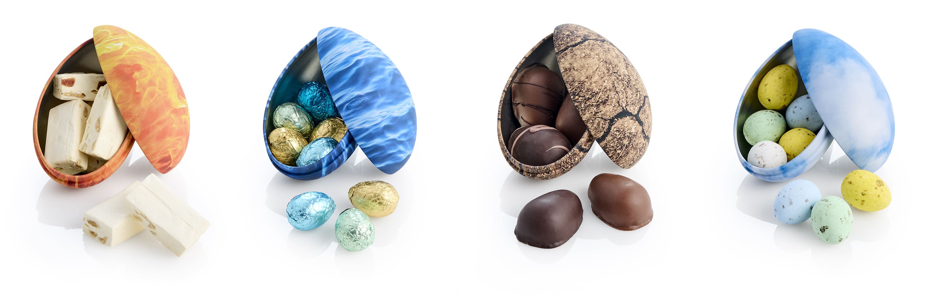 Ild, Vand, Jord og Luft