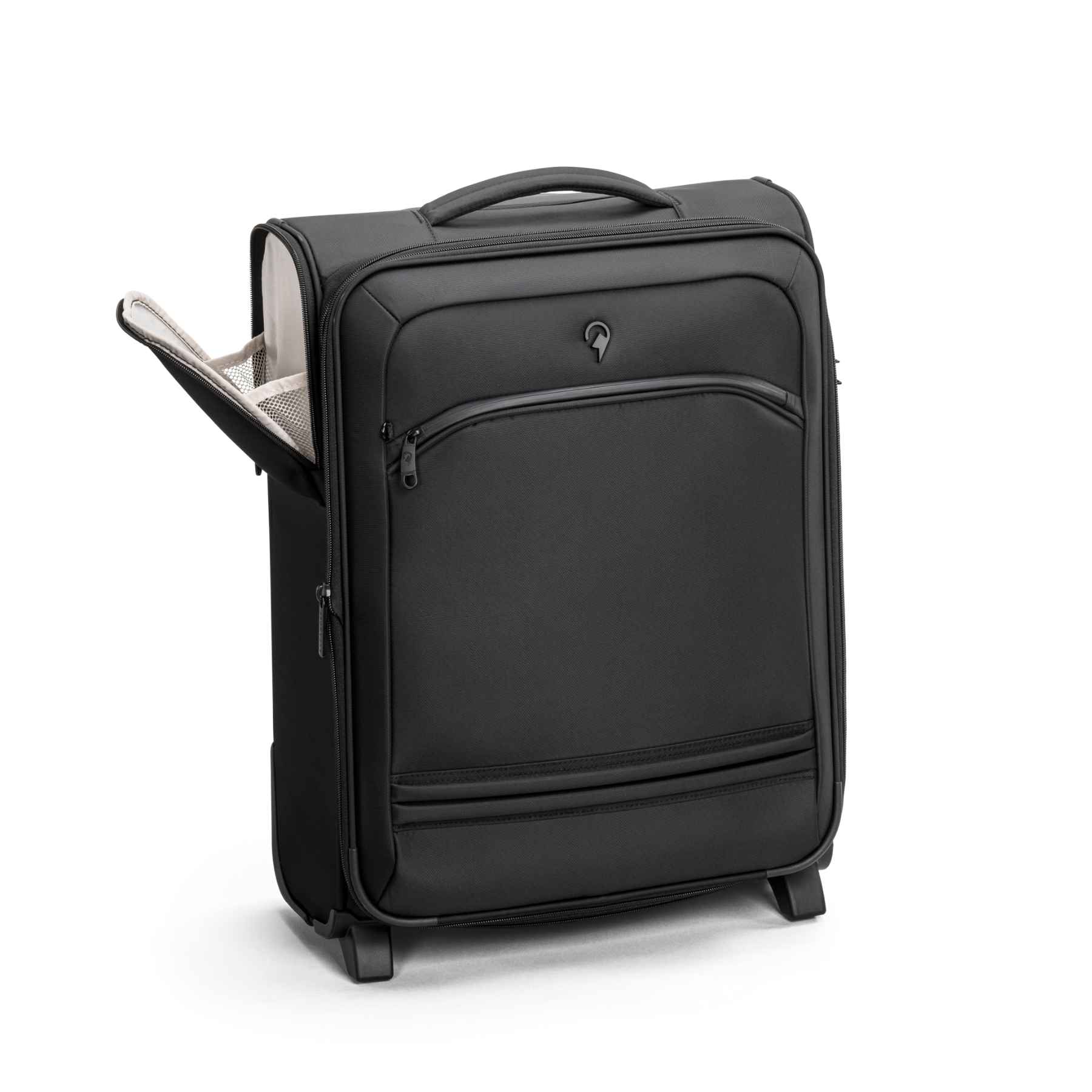 Carlobolaget - Boarding, kabinkuffert 55 cm 2 hjul 55 x 40 x 20 cm Sort
