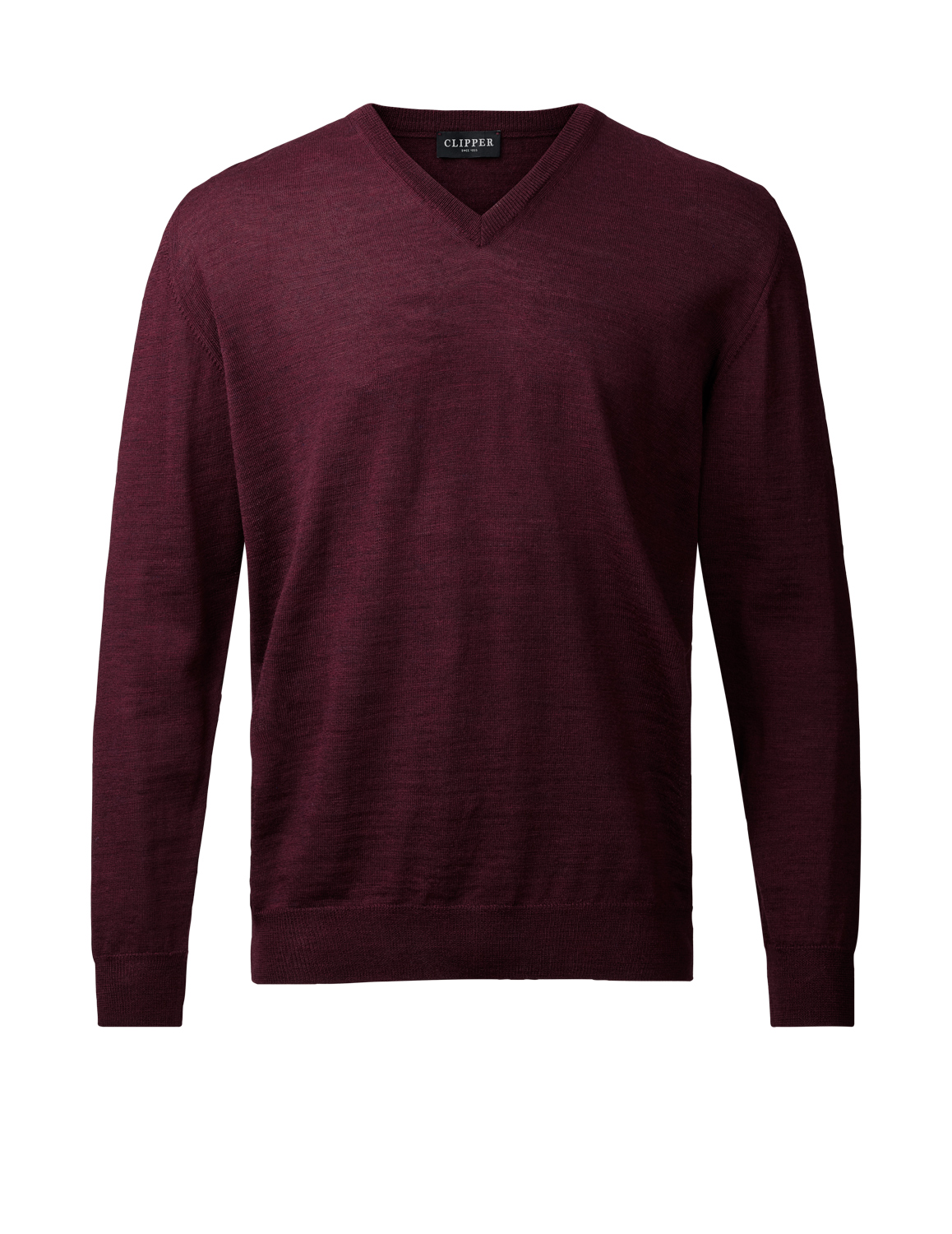 Clipper - Milan Pullover V Neck Regular Fit, Herre