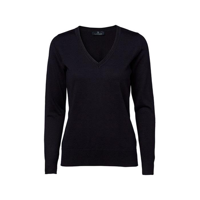 Clipper - Copenhagen Pullover V Neck Rib, Dame