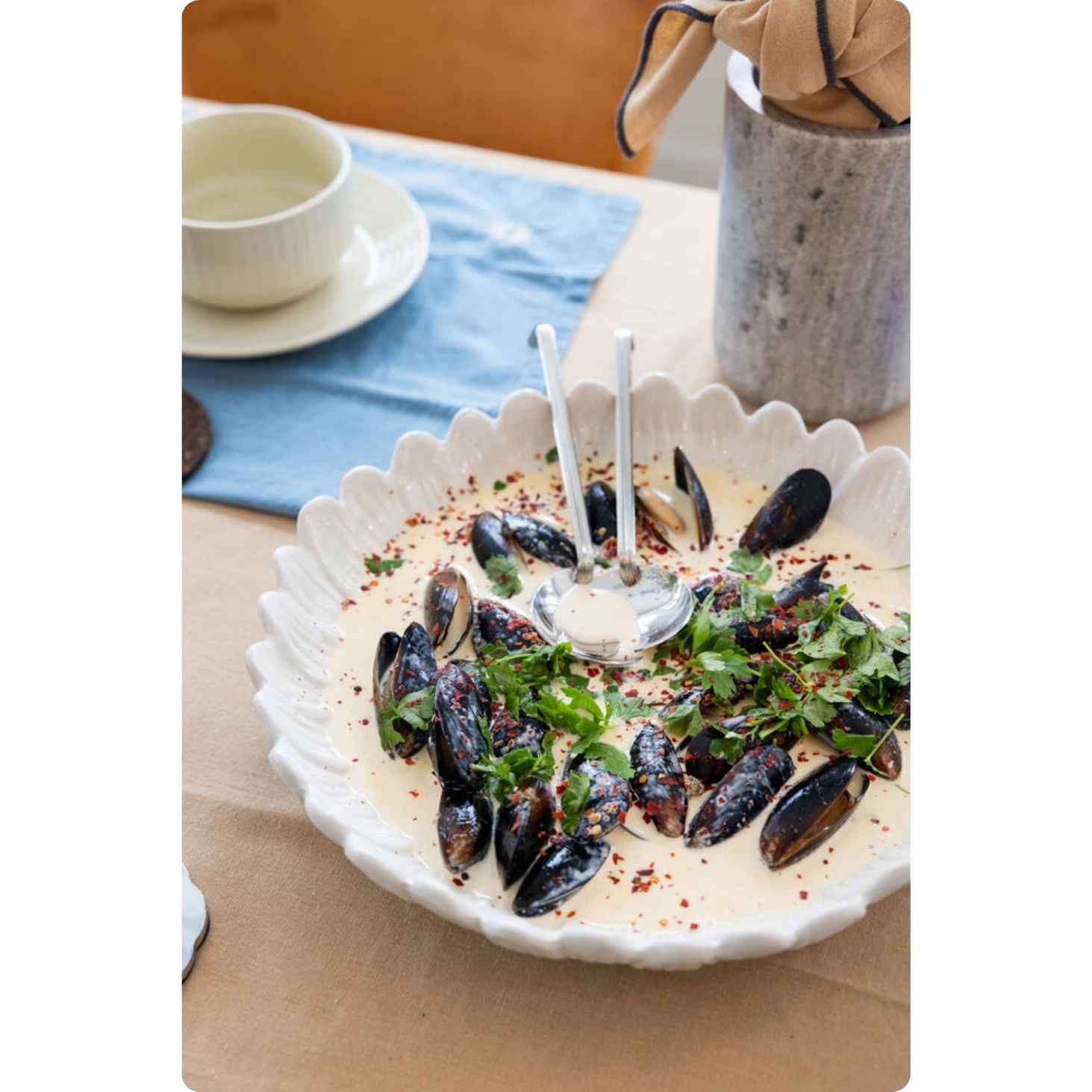 Sagaform Dagny Tallerken og skåle sæt – Hvid