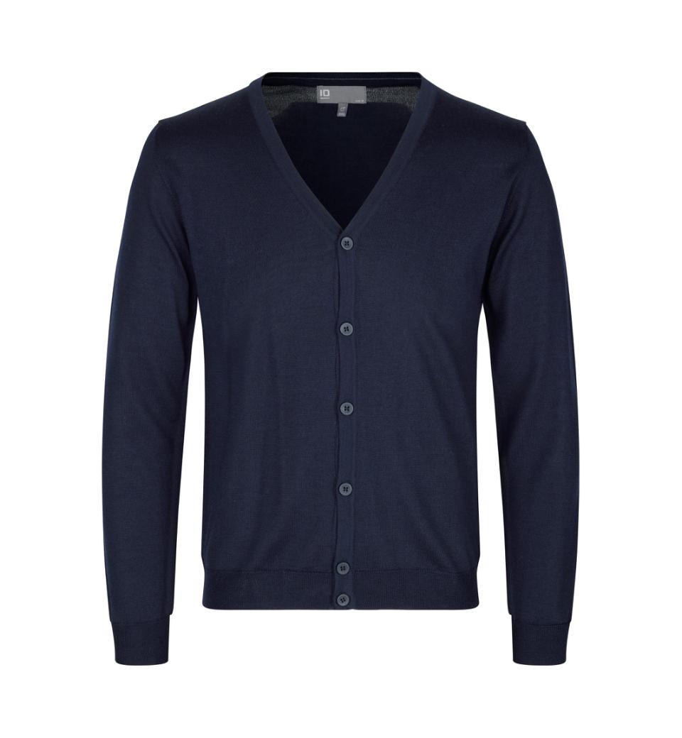 ID - Cardigan | merino, Herre