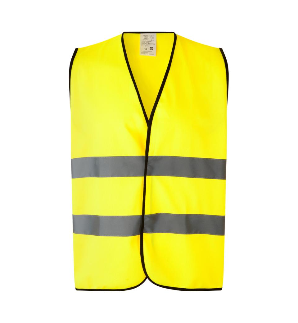 Arbejdsvest | Fluorescerende gul
