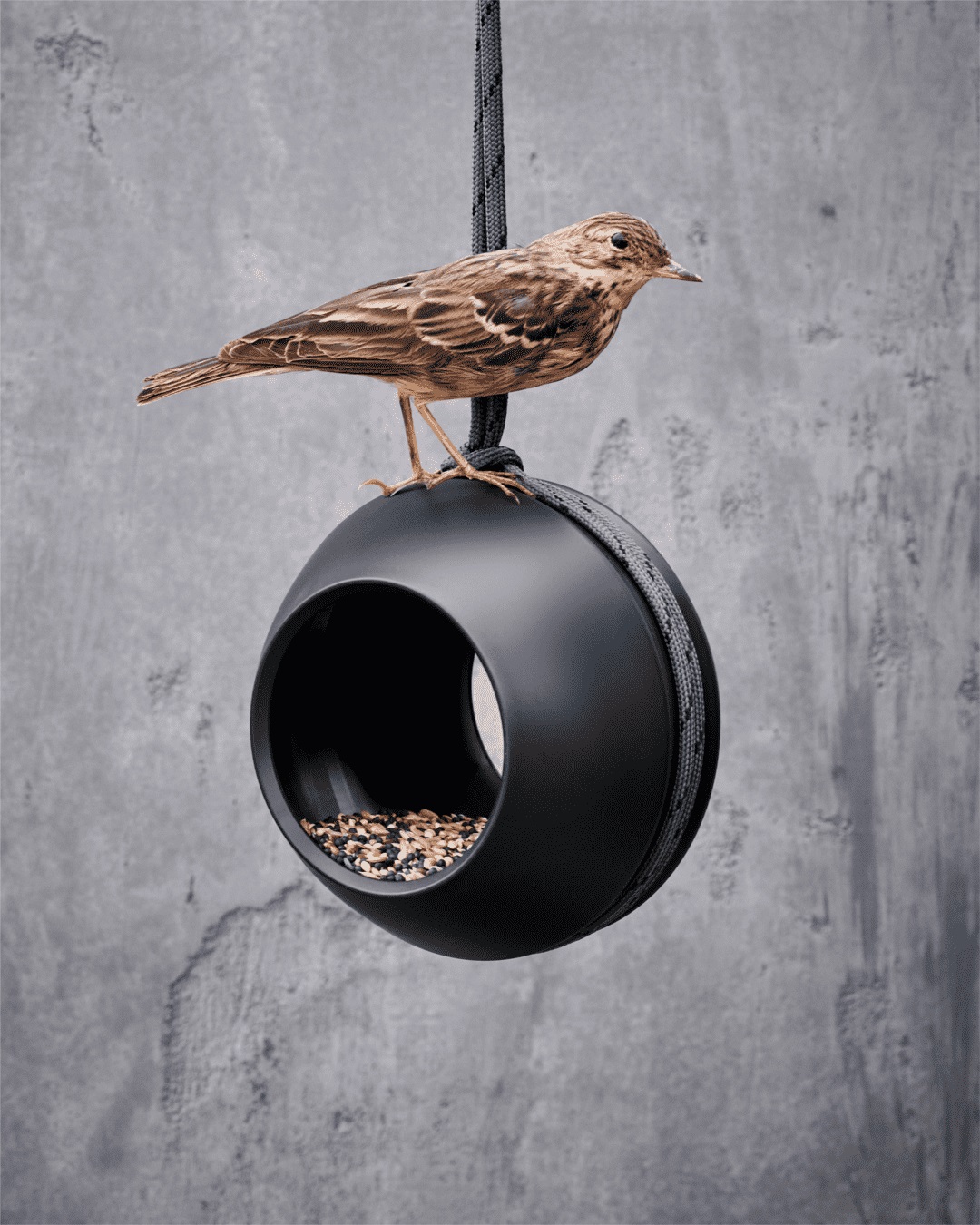 

Rosendahl - Recycled Birds Foderkugle Ø12 cm grøn