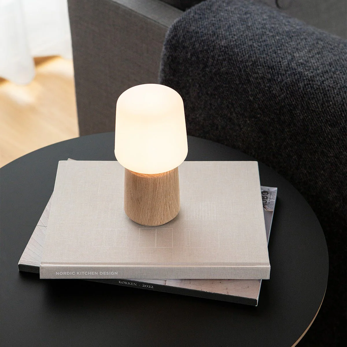 Lamp intelligent + Oslo - Natural Oak 8