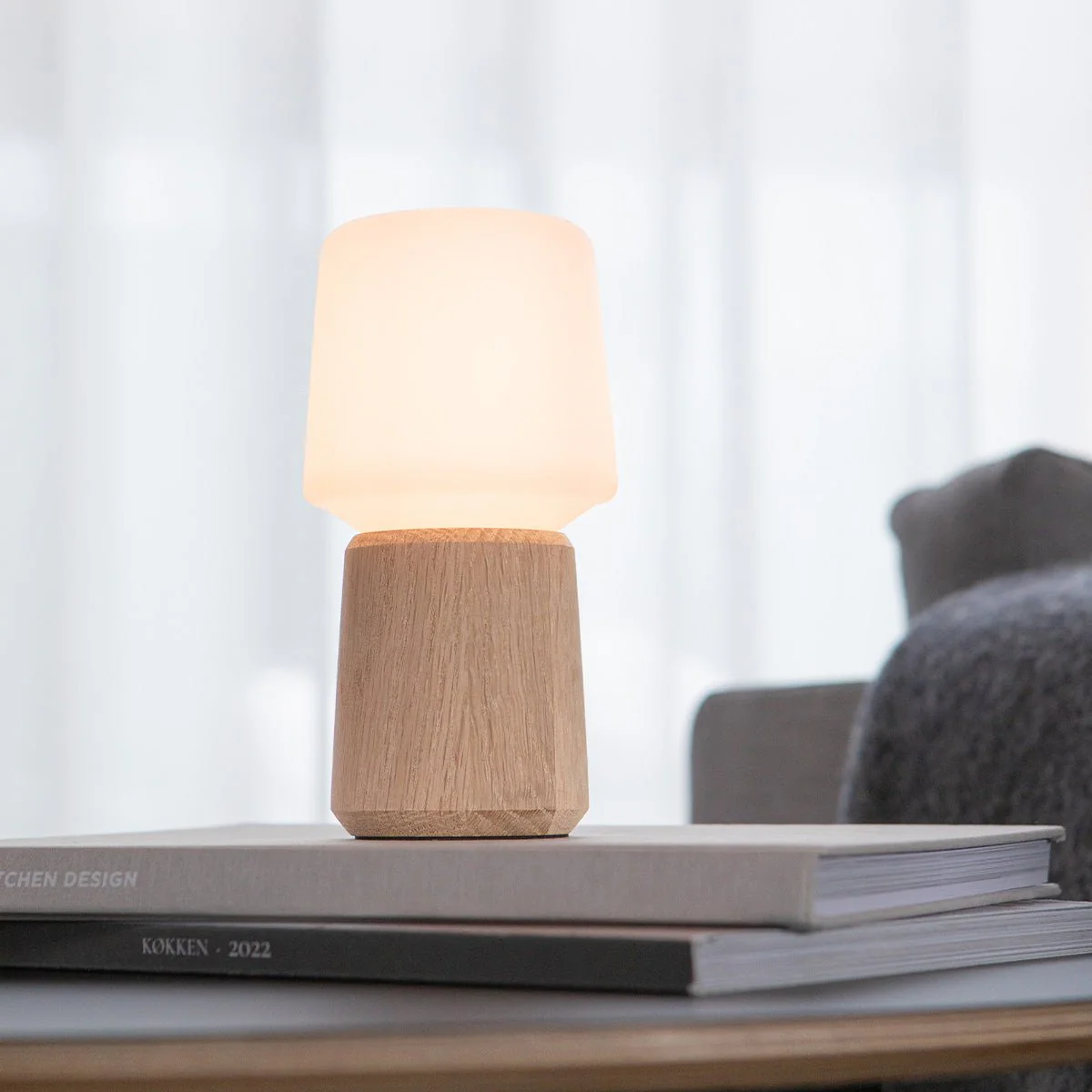 Lamp intelligent + Oslo - Natural Oak 8