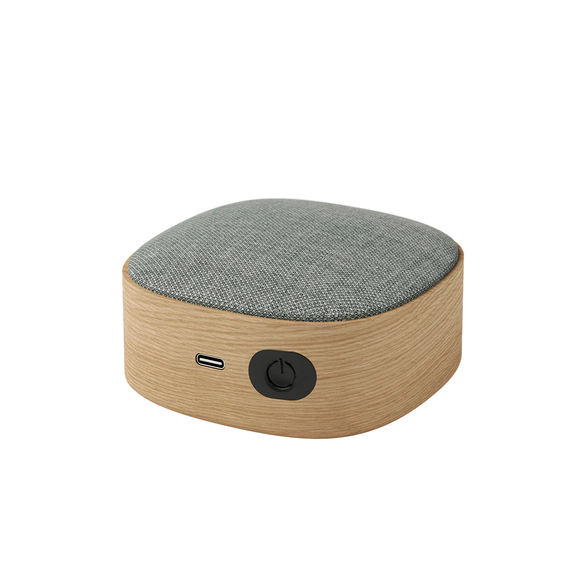 CHARGEit Dual Dock Care Black + Go Wood