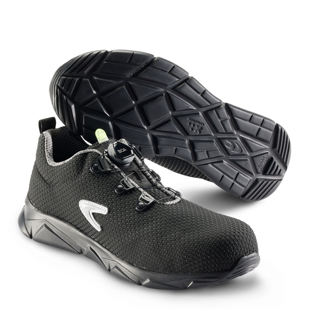 SIKA/COFRA - Total Black, sikkerhedssko