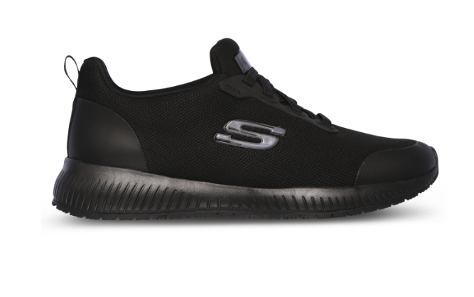 Squad Work Shoe Black - Dame