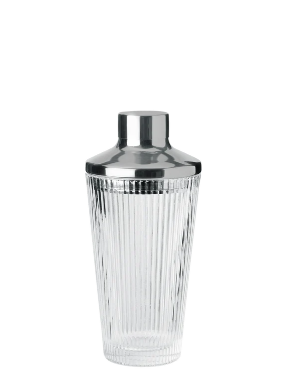 Pilastro cocktail shaker & 8 stk. long drink glas 0,3 l. (2 pakker a 4 stk.)