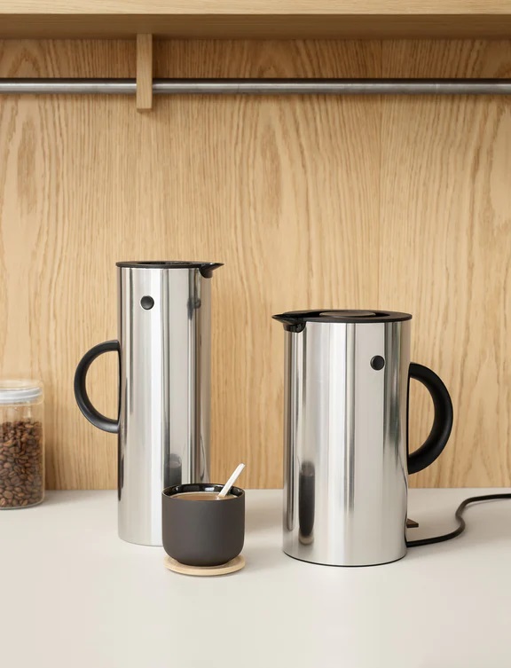 

EM77 elkedel 1,5 l. steel, EM77 termokande 1 l. st