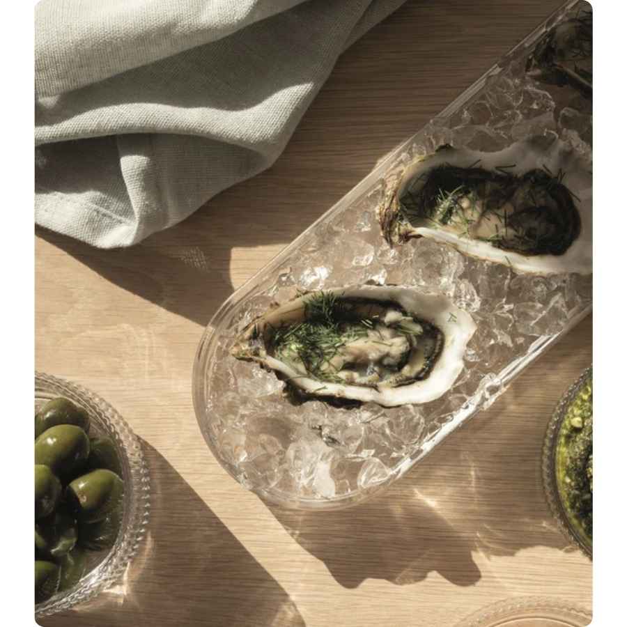 Pilastro cocktailsæt – shaker, 12 glas & tapas